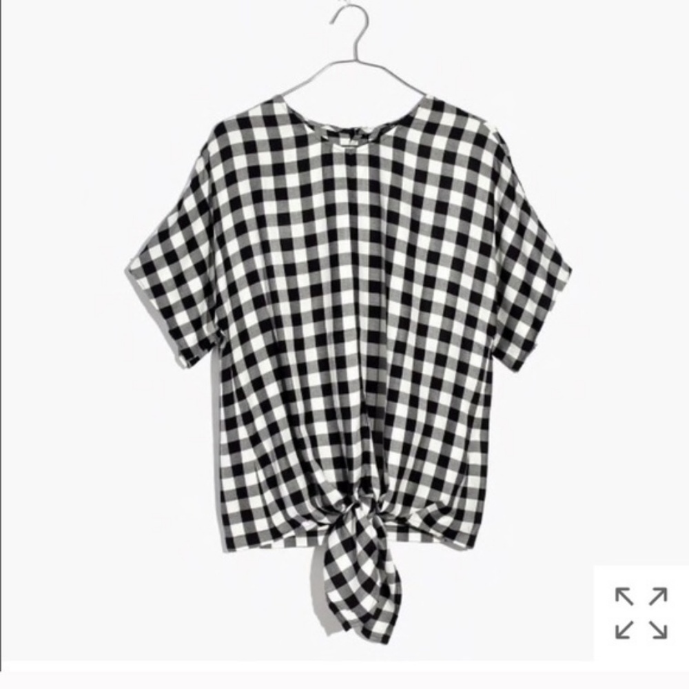 Madewell Gingham Top